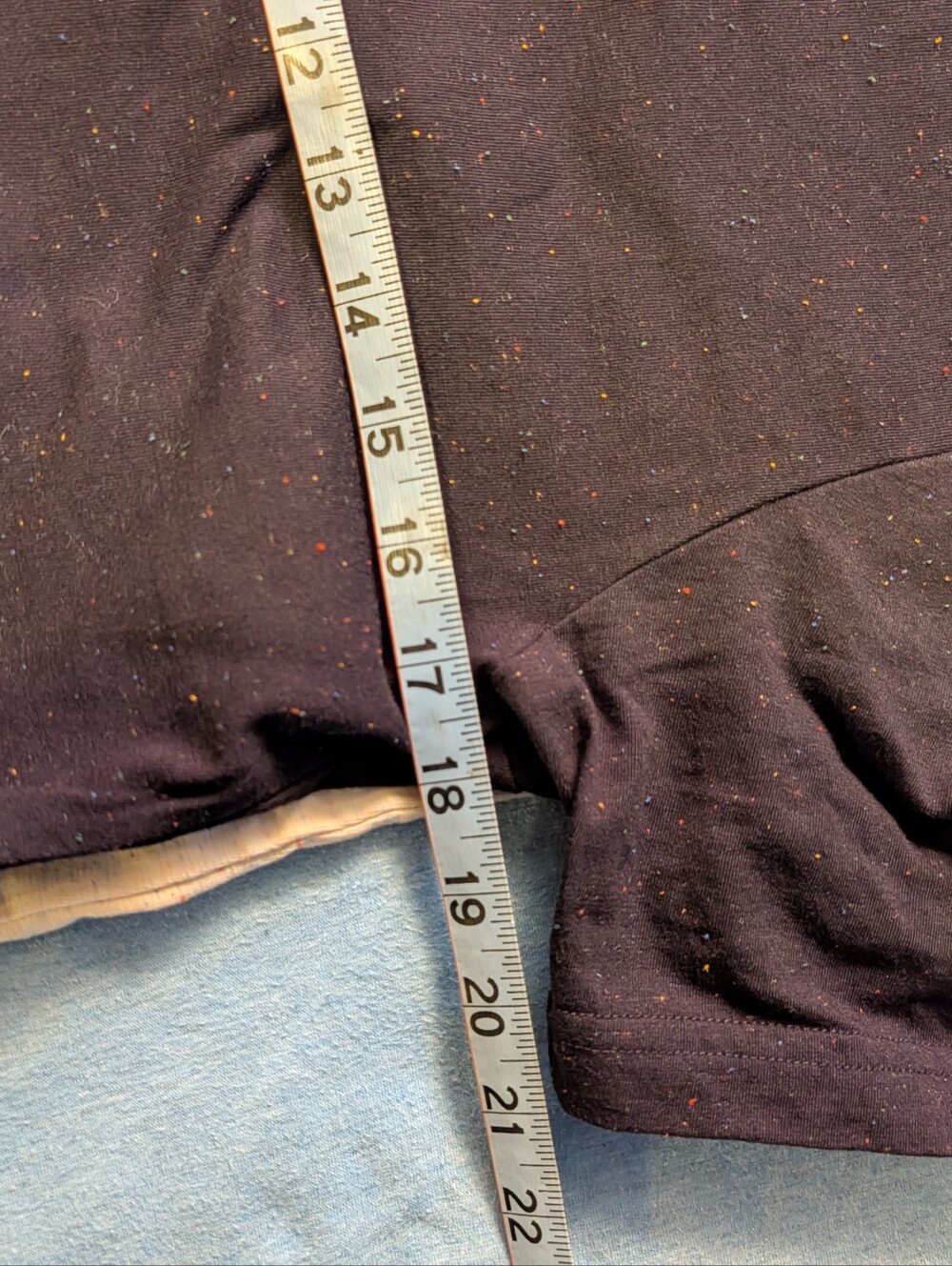 Gustin RAINBOW NEP Black and Cream Speckled Crew Neck T-Shirts x2 - Picture 3 of 3